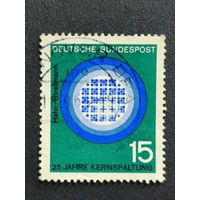 Германия 1964. Юбилеи в области техники и науки. Схема ядерного реактора