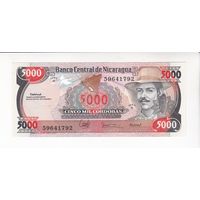 5000 КОРДОБА 1985 НИКАРАГУА