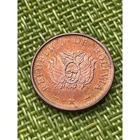 Боливия 10 сентаво 2001 г