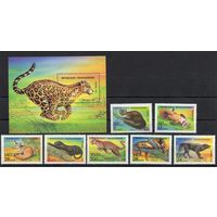 Мадагаскар 1994. Фауна 7марок+блок (1701-7)