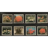Сингапур-1994 ,(Мих.710-717)  **  Морская  Фауна, (полная серия)
