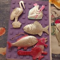 Картонаж ёлочная игрушка