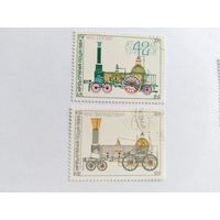 Болгария 1984 2 м паровозы