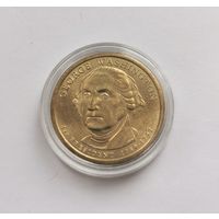 1 доллар 2007 г. Джордж Вашингтон. С рубля