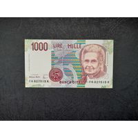 1000 лир 1990  года. Италия. UNC. Распродажа