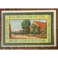 Нотгельд 75 пфеннигов 1921 год. Зиденбург. Веймарская республика