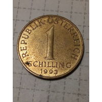 1 шиллинг  Австрия 1993 год