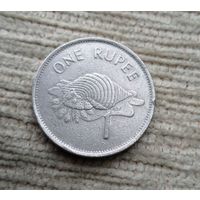 Werty71 Сейшельские острова Сейшелы 1 рупия 1992 Раковина Харония Тритон