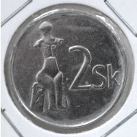 Словакия 2 кроны 1993 год
