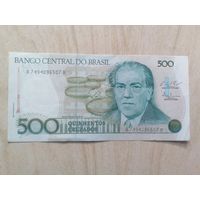 Бразилия 500 UNC c рубля