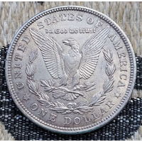 США 1 доллар 1921 года, D. Серебро! Сторгуй за свою цену, предложи обмен! S140