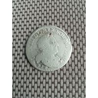 Шесть грошей 1680 года TLB.