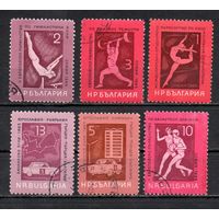 Международные соревнования Болгария 1965 год серия из 6 марок