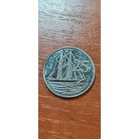 Каймановы острова 25 цент 2005