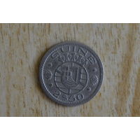 Гвинея-Бисау 2,5 эскудо 1952 с 1 руб