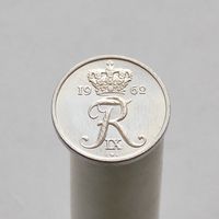 Дания 10 эре 1962