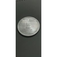 Индия 2 рупии 2008г.