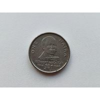 Нигерия 1 найра 1991 года