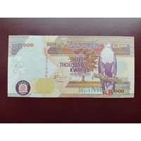 Замбия 5000 квача 2010 UNC