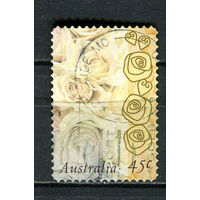 Австралия - 1998 - Цветы. День Святого Валентина - [Mi. 1706] - полная серия - 1 марка. Гашеная.  (Лот 1HU)-TG3P19