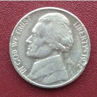 США. 5 центов. 1972 год.