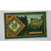 1921 год 50  пфеннигов  Германия нотгельд