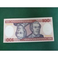 Бразилия 100 крузейро 1981г UNC