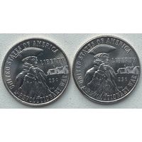 США 25 центов (квотер) 2026 г. P+D. 250 лет независимости США. Война за независимость. Цена за 1 шт.