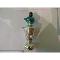 ЕЛОЧНАЯ ИГРУШКА САМОВАР ВРЕМЕН СССР.