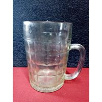 С рубля без мц. пивной бокал СССР, высота 14см. диам 9.2см. 0.5л. клеймо
