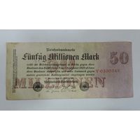 50 миллионов марок 1923 г. Германия.