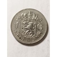 Нидерланды 1 гульден 1967