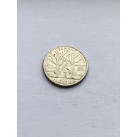 25 центов 2001 г. Вермонт, США