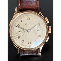 Часы Breitling Premier Chronograph из 18-каратного розового золота.1945 год