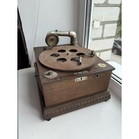 Старт с 1 рубля ! В реставрацию Старинный граммофон завода Trade mark!РАСПРОДАЖА!Выставляется много лотов с 1 рубля!