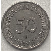 Германия 50 пфеннигов 1974 г. F