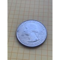 Сша 25 центов 2019 D Национальный парк Войны в Тихом океане