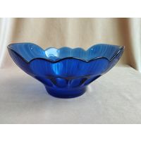 Ваза Фруктовница Сапфир. СССР