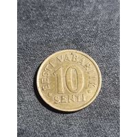 Эстония 10 сентов 1997
