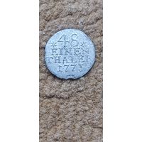 Распродажа! 1/48 талера 1773 года. Смотрите другие мои лоты