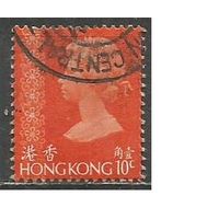Гонконг. Королева Елизавета II. 1973г. Mi#268.