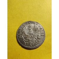 6 грошей 1762 года, для Пруссии, Новодел редкой монеты, СМОТРИТЕ ДР. МОИ ЛОТЫ.