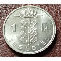 Бельгия 1 франк, 1980    BELGIЕ     ( 1-7-4 )