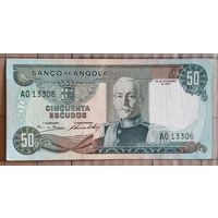 Ангола 50 эскудо 1972 г., P:100