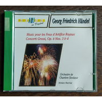 CD,(Чехия) Georg Friedrich Handel – Musique pour les feux d'artifice royaux concerti grossi op.6,nos 3&4