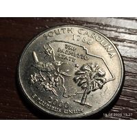 США 25 центов 2000 Южная Каролина