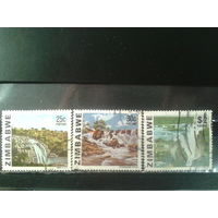 Зимбабве, 1980. Стандарт. Водопады. Mi-4,8 евро гаш.