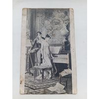 Открытка Швенингер Музыка , старая открытка