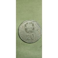 Португалия 20 эскудос 1988