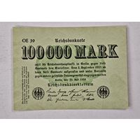 1923 год  Германия 100000